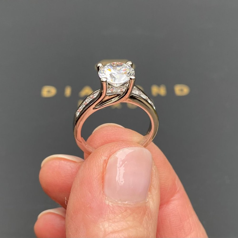 Diamond Nexus Engagement Ring / Statement Piece